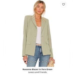 Roxanne blazer in fern green